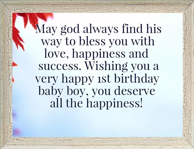 First Birthday Wishes Girl