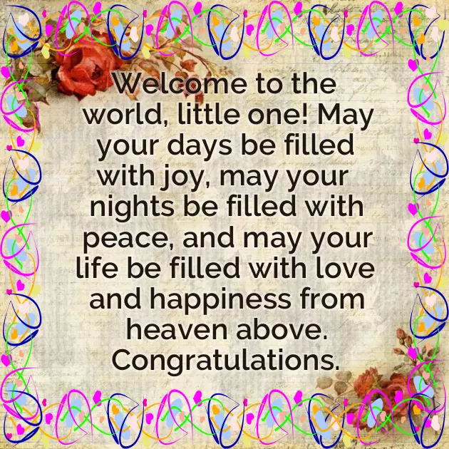 Baby Girl Congrats Messages