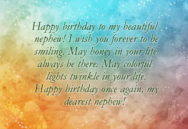 Happy Birthday Wishes For 1 Year Old Nephew Happy Birthday Wishes For 1 Year Old Nephew