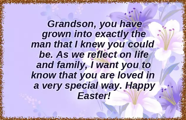 Easter Greetings For Grandson Easter Greetings For Grandson