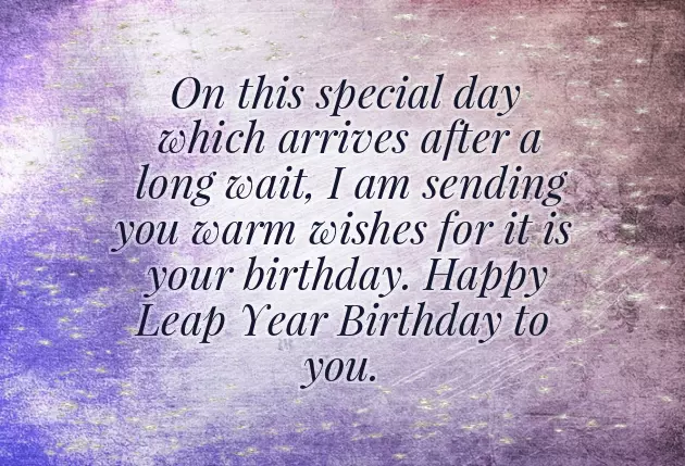 Leap Year New Year Wishes