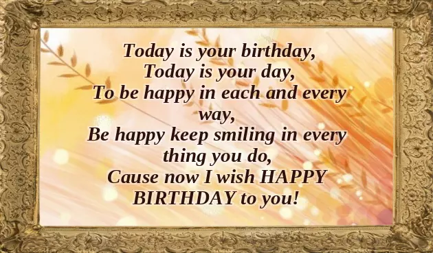 Short Poem For Birthday Short Poem For Birthday