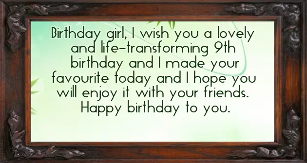 Happy 9Th Birthday Princess Happy 9Th Birthday Princess