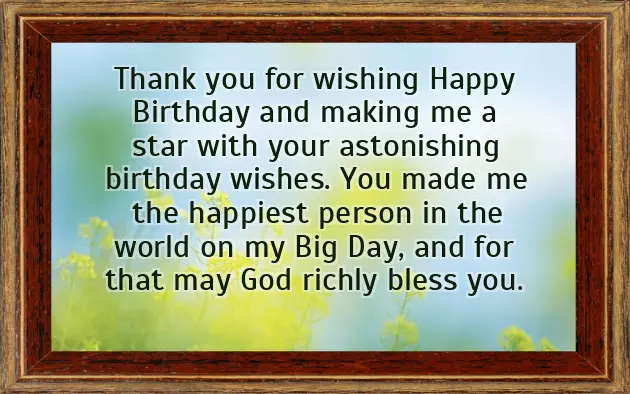 Thank You Everyone For The Wonderful Birthday Wishes Thank You Everyone For The Wonderful Birthday Wishes