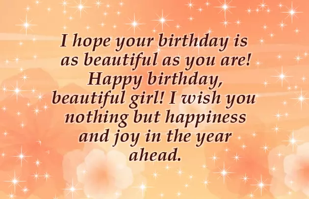 Female Beautiful Birthday Wishes Female Beautiful Birthday Wishes