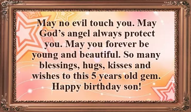 Son 5Th Birthday Quotes Son 5Th Birthday Quotes