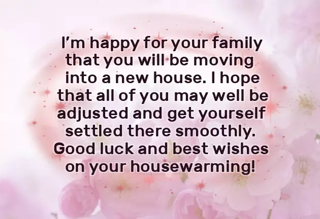 New Home Opening Wishes New Home Opening Wishes