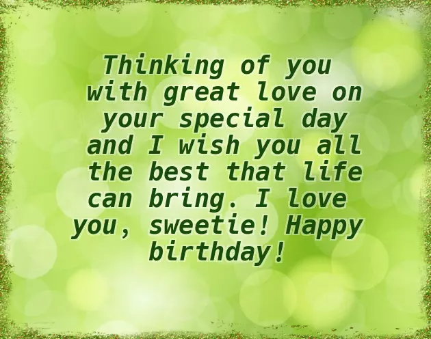 Nice Words For Wishing Happy Birthday