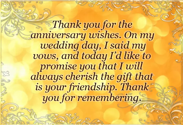 Thank You Message For Anniversary Wishes Thank You Message For Anniversary Wishes