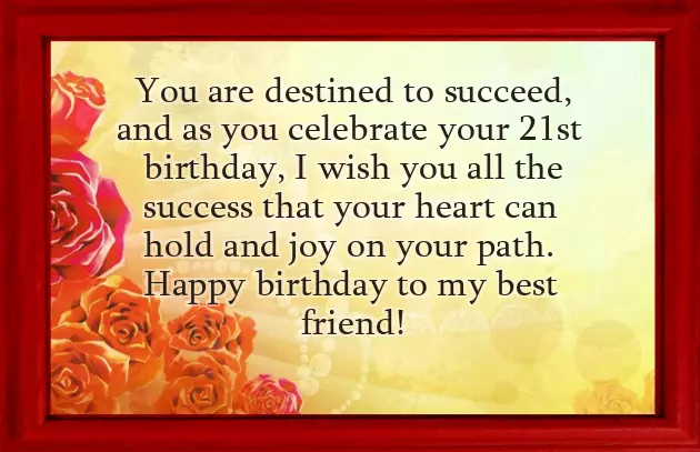 Birthday Wish For 21 Year Old Boy Birthday Wish For 21 Year Old Boy