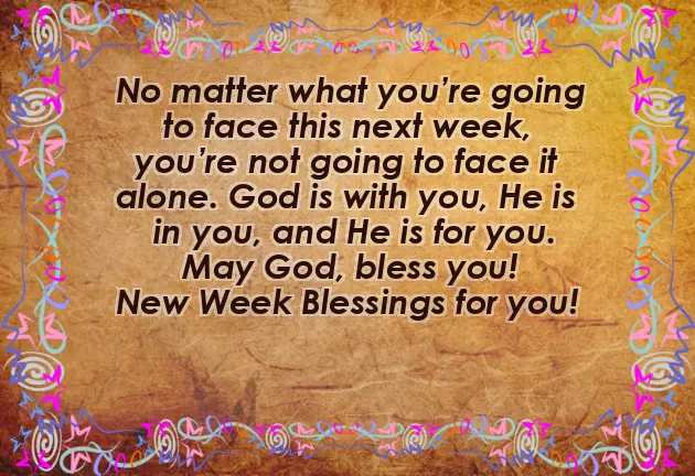 Monday Wishes In English