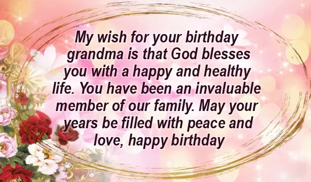 Happy Birthday Greetings For Grandma Happy Birthday Greetings For Grandma