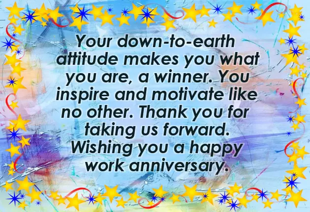 Congratulations On 25 Year Work Anniversary