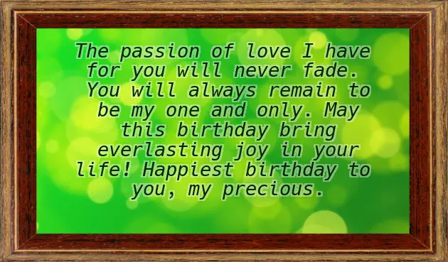 Birthday Blessing For Girlfriend