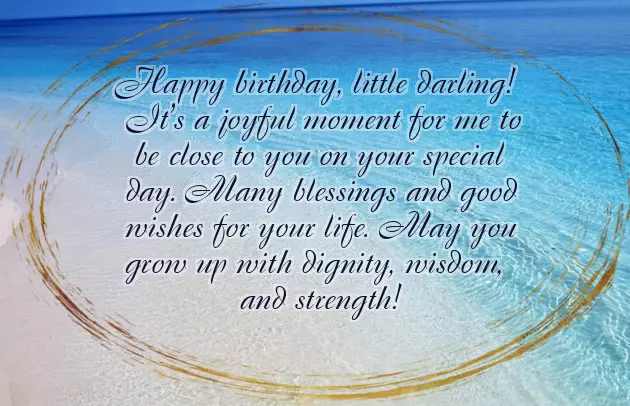 Kid Girl Birthday Wishes