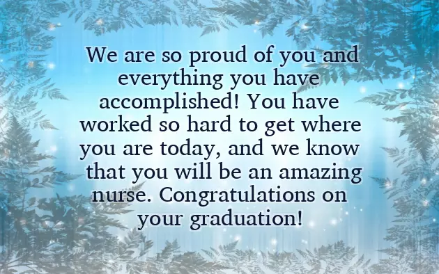 Congratulations Message For Nursing Graduate