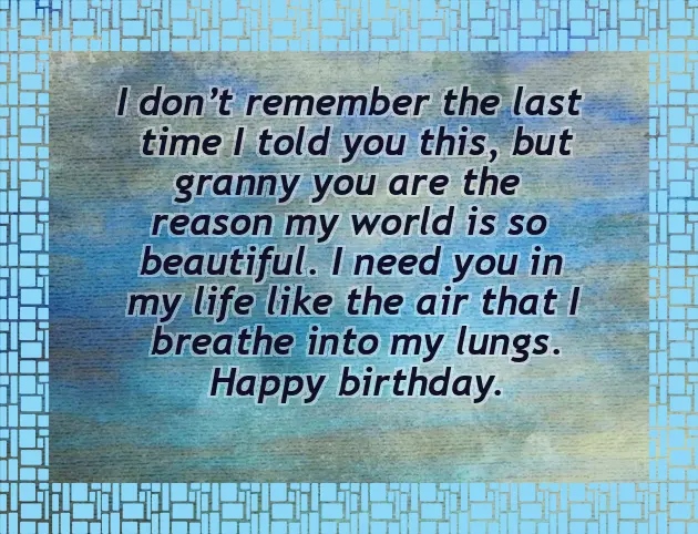 Great Grandma Birthday