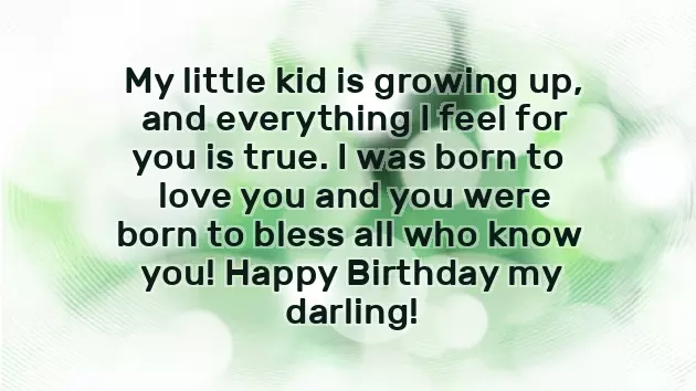 Happy Birthday Little Kid