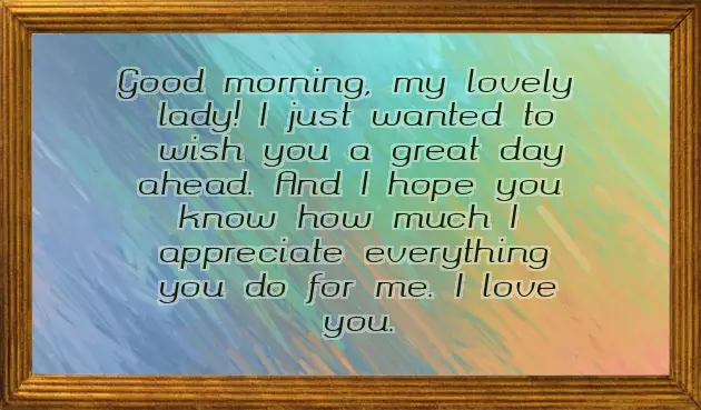 Cute Good Morning Messages For Her Cute Good Morning Messages For Her