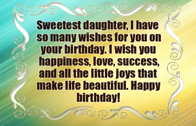 Amazing Daughter Birthday Amazing Daughter Birthday