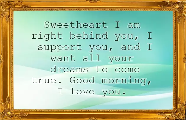 Cute Love Morning Messages For Her