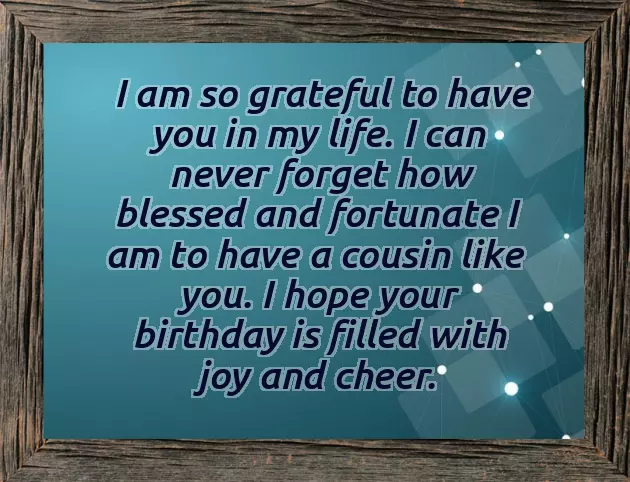 Happy Birthday For A Male Cousin Happy Birthday For A Male Cousin