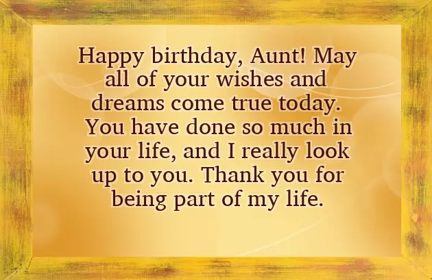 Happy Birthday Auntie Message Happy Birthday Auntie Message