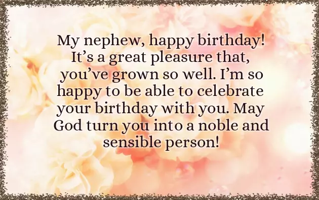 Birthday Prayer To Nephew Birthday Prayer To Nephew