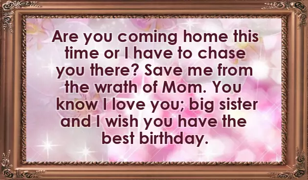 Older Sister Birthday Quotes Older Sister Birthday Quotes