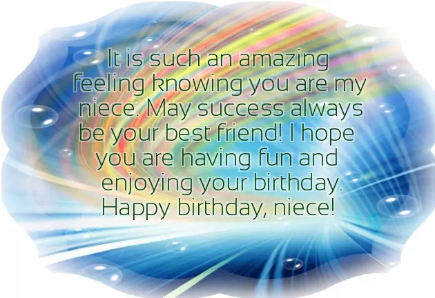 Birthday Wish To My Niece Birthday Wish To My Niece