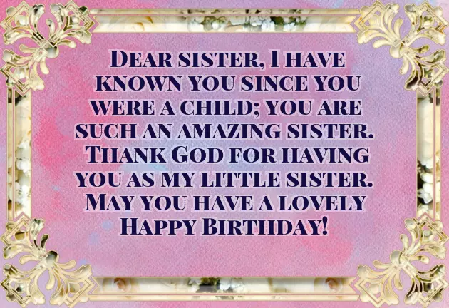 Simple Birthday Quotes For Sister Simple Birthday Quotes For Sister
