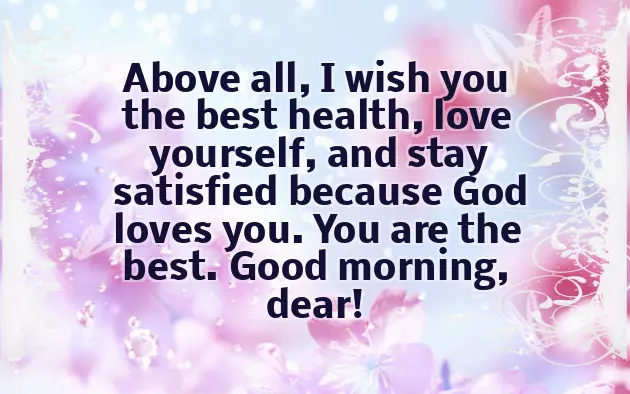 Friday Good Morning God