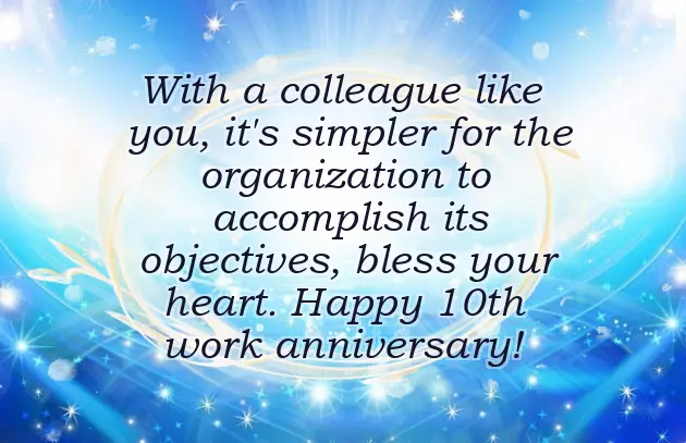 Congratulations Completing 10 Years Service Congratulations Completing 10 Years Service