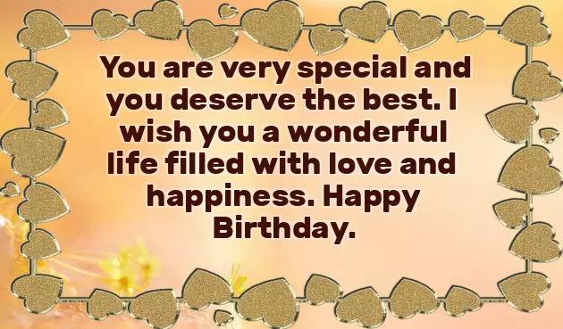 I Wish You Happy Happy Birthday