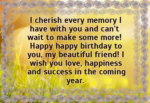 Sweet Birthday Wishes For Best Friend Girl Sweet Birthday Wishes For Best Friend Girl