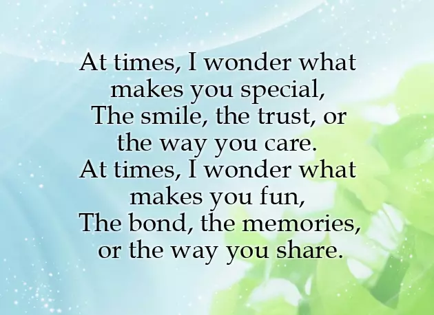 Friend Birthday Poem