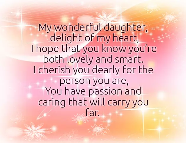 Love Poem For Daughter Love Poem For Daughter