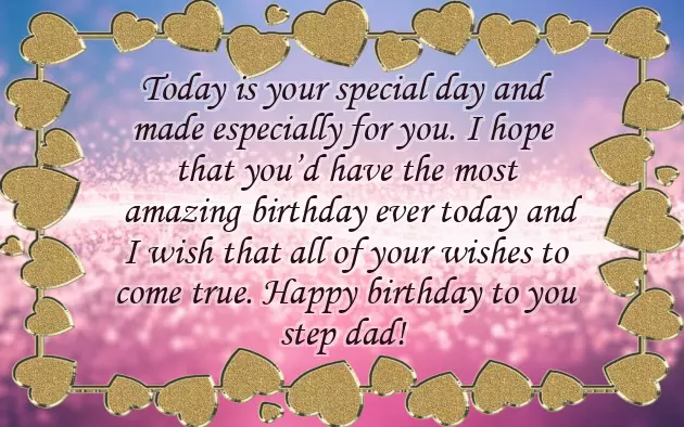 Birthday Wishes For Stepfather