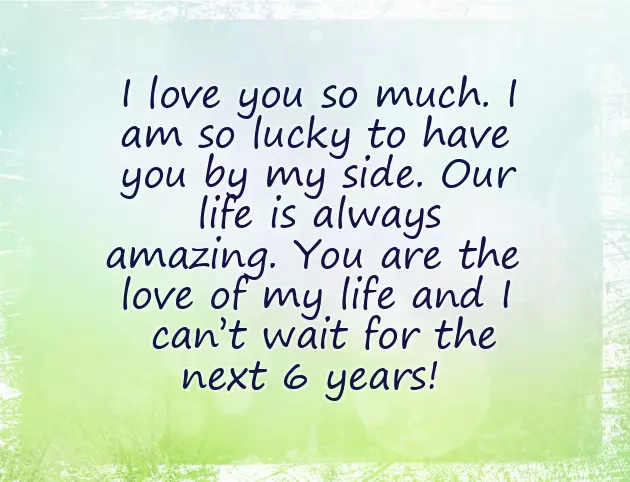 6 Years Relationship Quotes