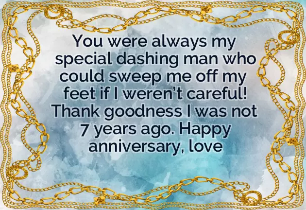 7Th Anniversary Wishes To Husband