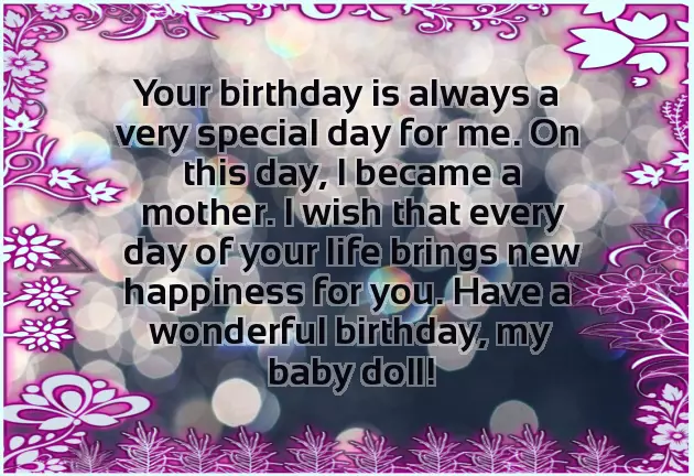 Birthday Wishes For 4 Year Old Daughter