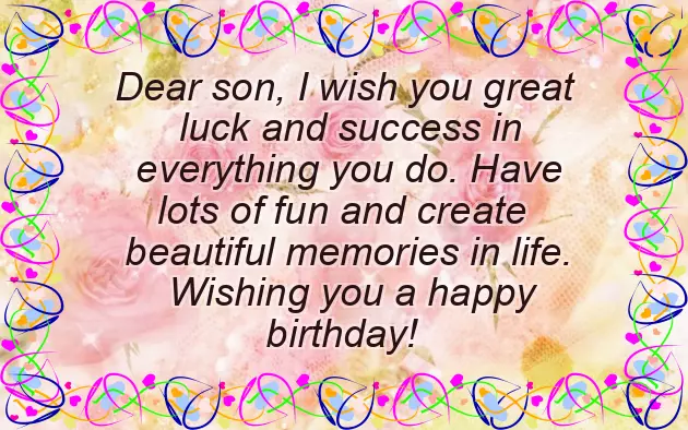 Best Birthday Greetings For Son Best Birthday Greetings For Son