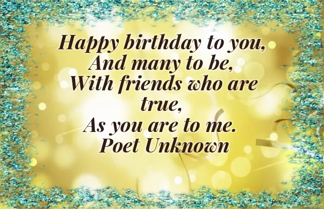Short Birthday Poems For Her