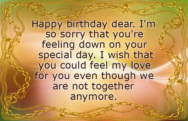 Happy Birthday To Your Ex Boyfriend Happy Birthday To Your Ex Boyfriend