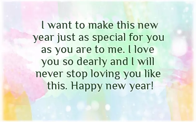 New Year Message For Husband