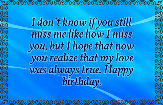 Happy Birthday My Ex Girlfriend Happy Birthday My Ex Girlfriend