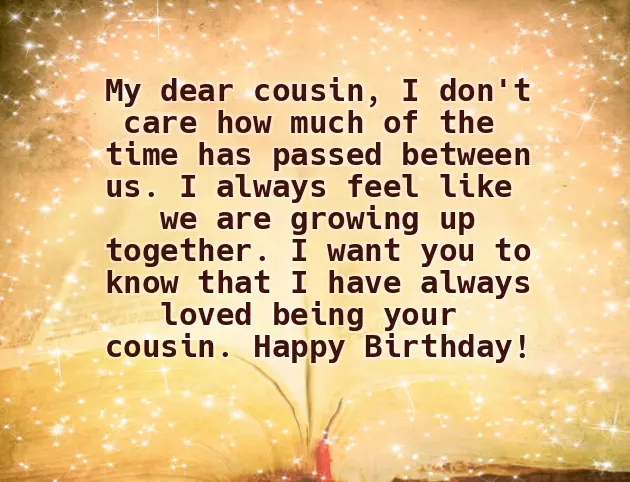 Funny Birthday Wishes To Cousin Brother