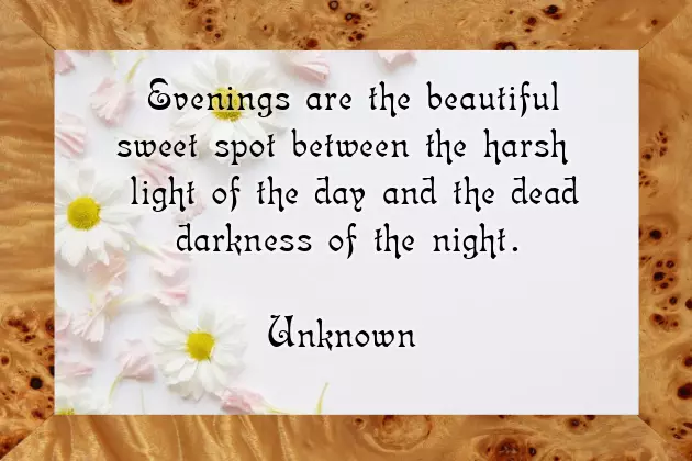 Good Evening To You All Good Evening To You All