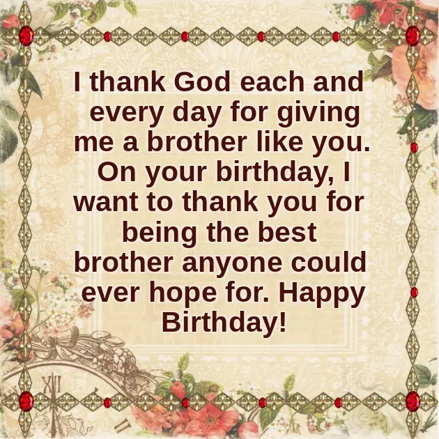 Birthday Wishes For Old Brother Birthday Wishes For Old Brother