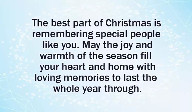 Merry Christmas Words